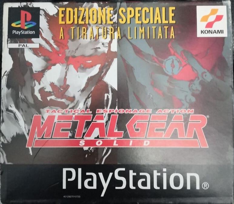 Metal Gear Solid [Edizione Speciale A Tiratura Limitata] - PAL Playstation [Import]