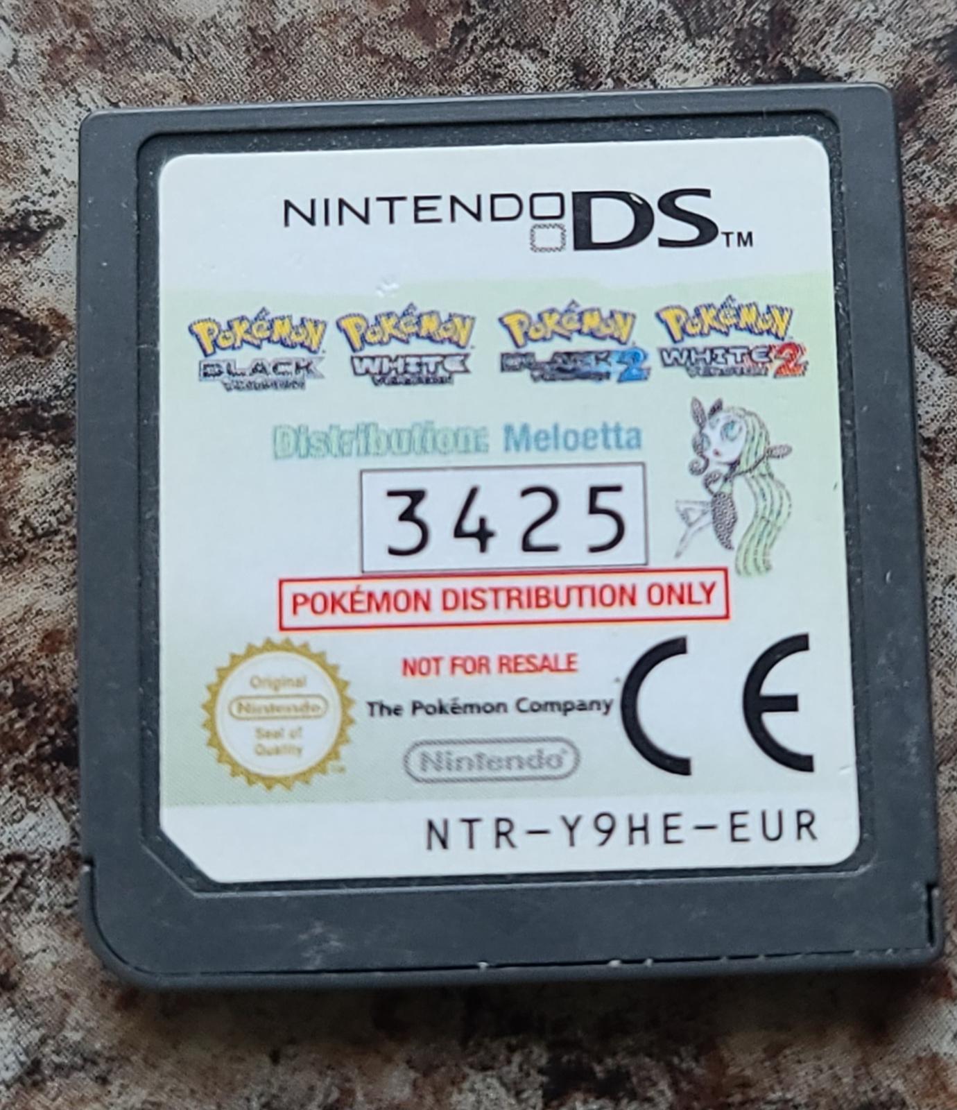 Pokemon Distribution Meloetta - PAL Nintendo DS [Import]