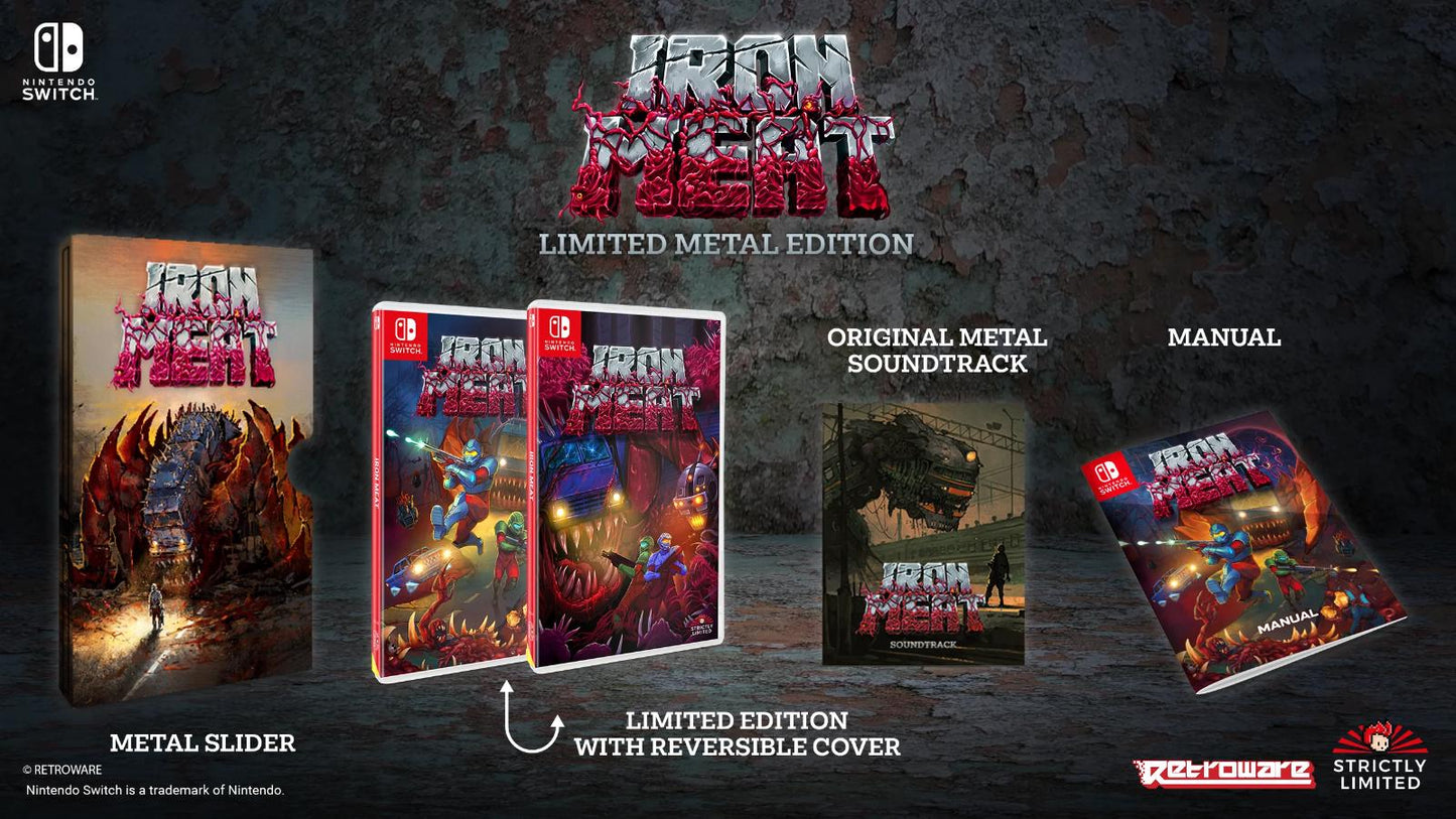 Iron Meat [Limited Metal Edition] - PAL Nintendo Switch [Import]