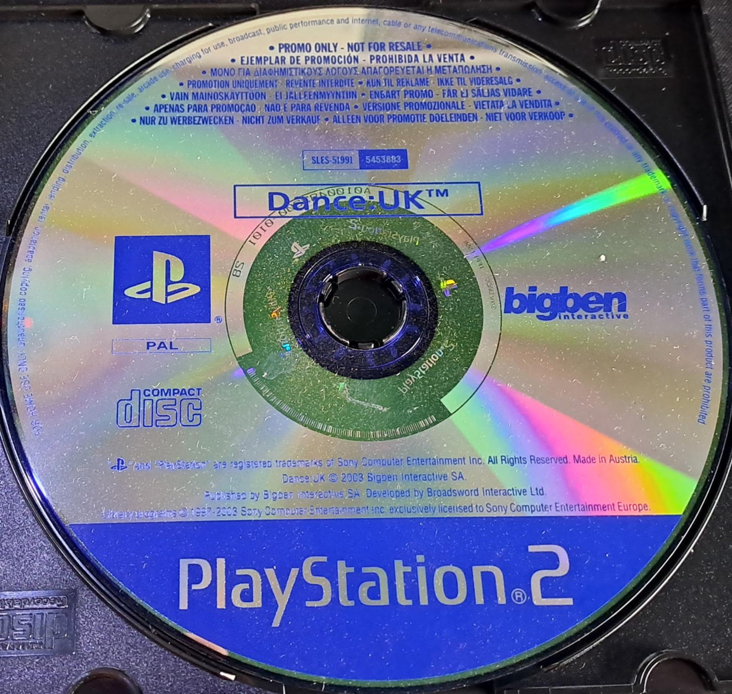 Dance UK [Promo Only - Not For Resale] - PAL Playstation 2 [Import]