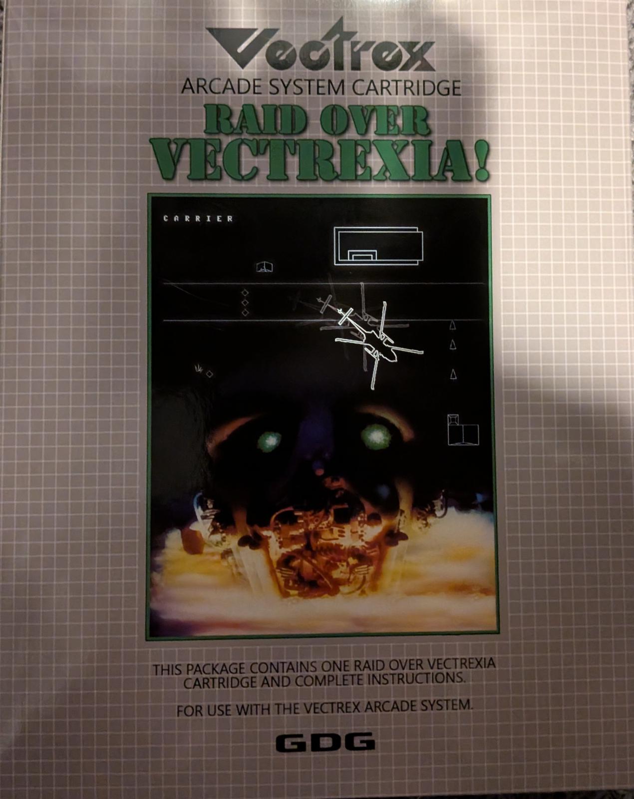 Raid Over Vectrexia - Vectrex