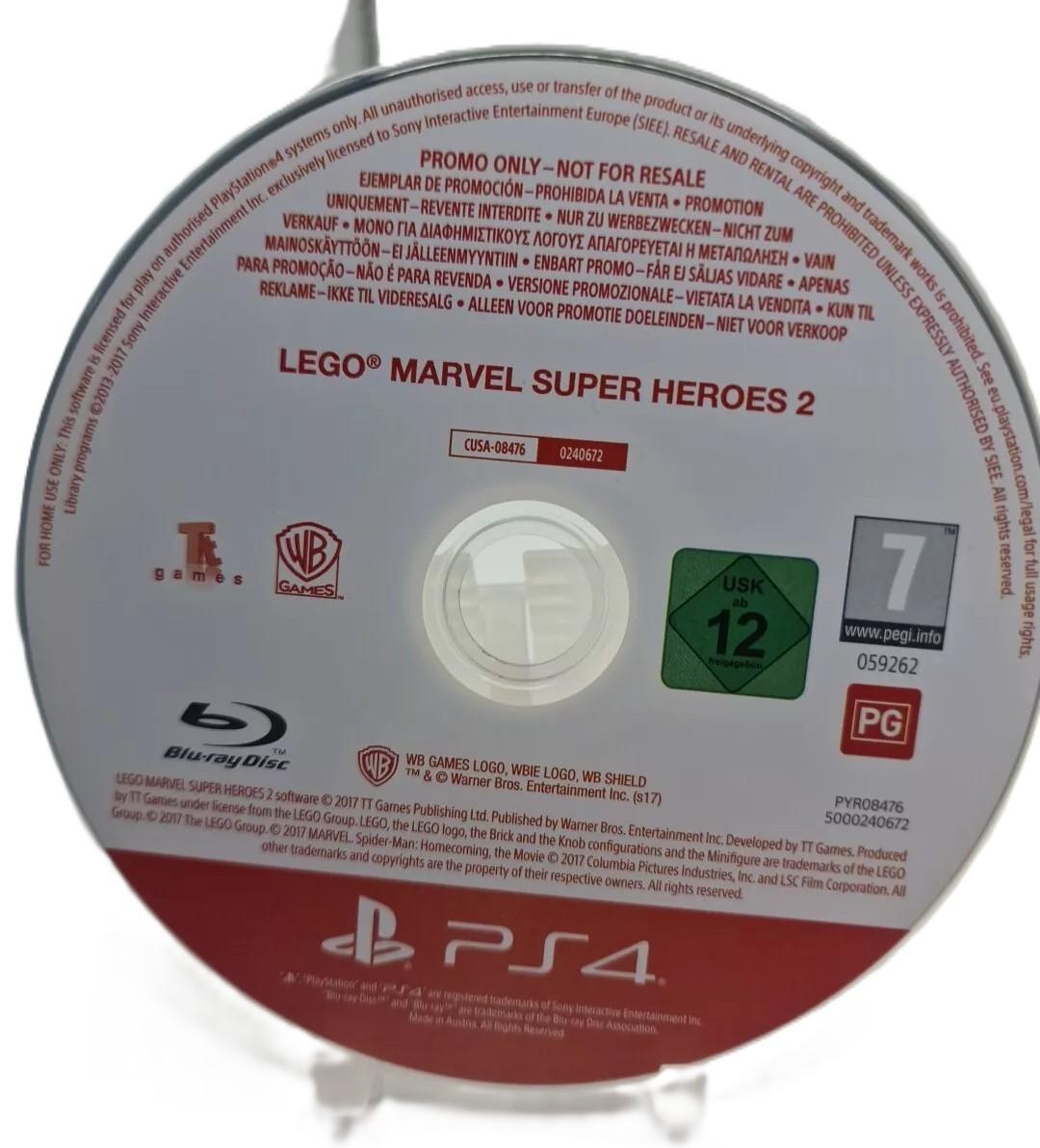 LEGO Marvel Super Heroes 2 [Not For Resale] - PAL Playstation 4 [Import]
