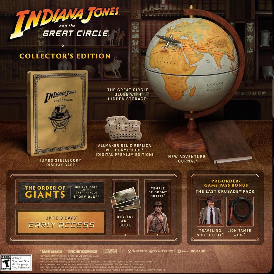 Indiana Jones And The Great Circle [Collector's Edition] - Xbox Series X