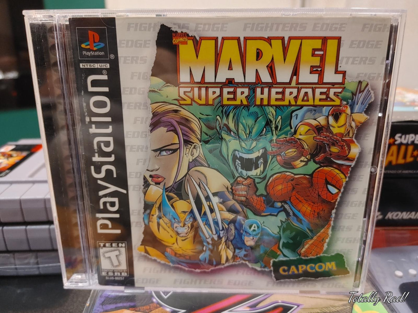 Marvel Super Heroes [Fighters Edge Variant] - PlayStation