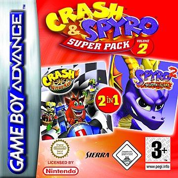 Crash And Spyro Super Pack Vol. 2 - PAL Game Boy Advance [Import]