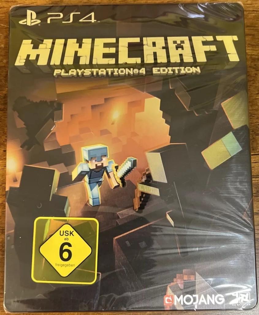 Minecraft [Steelbook Edition] - PAL Playstation 4 [Import]
