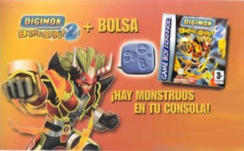 Digimon Battle Spirit 2 + Bolsa - PAL Game Boy Advance [Import]