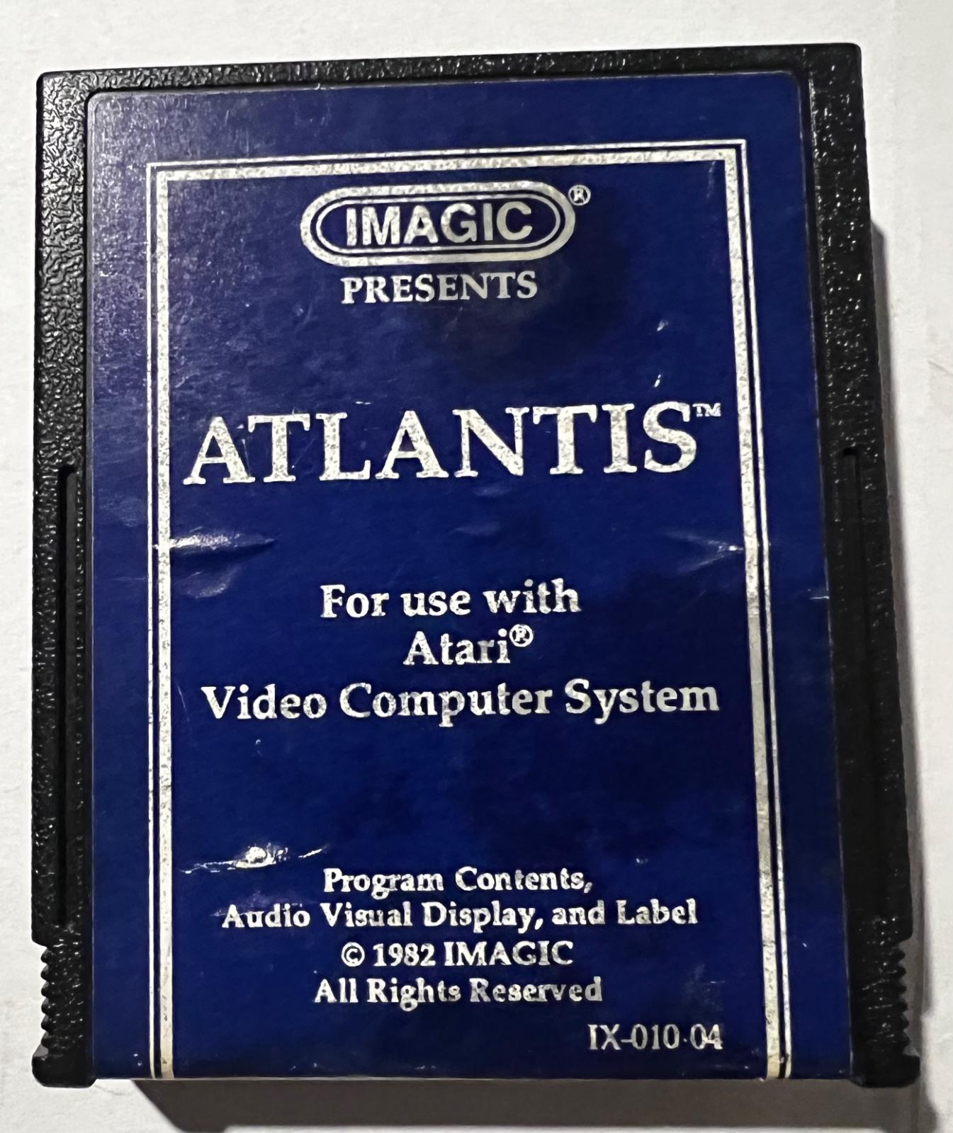 Atlantis [Blue Label] - Atari 2600