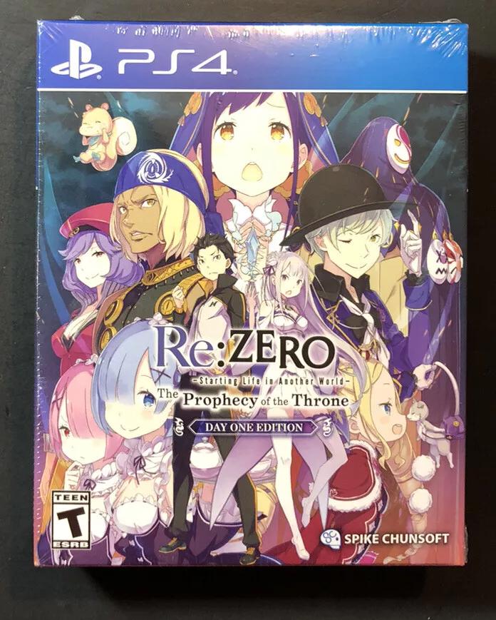 Re:ZERO - Starting Life In Another World: The Prophecy Of The Throne [Day One Edition] - PlayStation 4