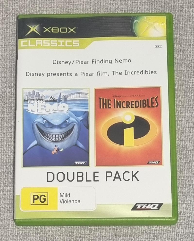 Finding Nemo/ The Incredibles Double Pack - PAL Xbox [Import]