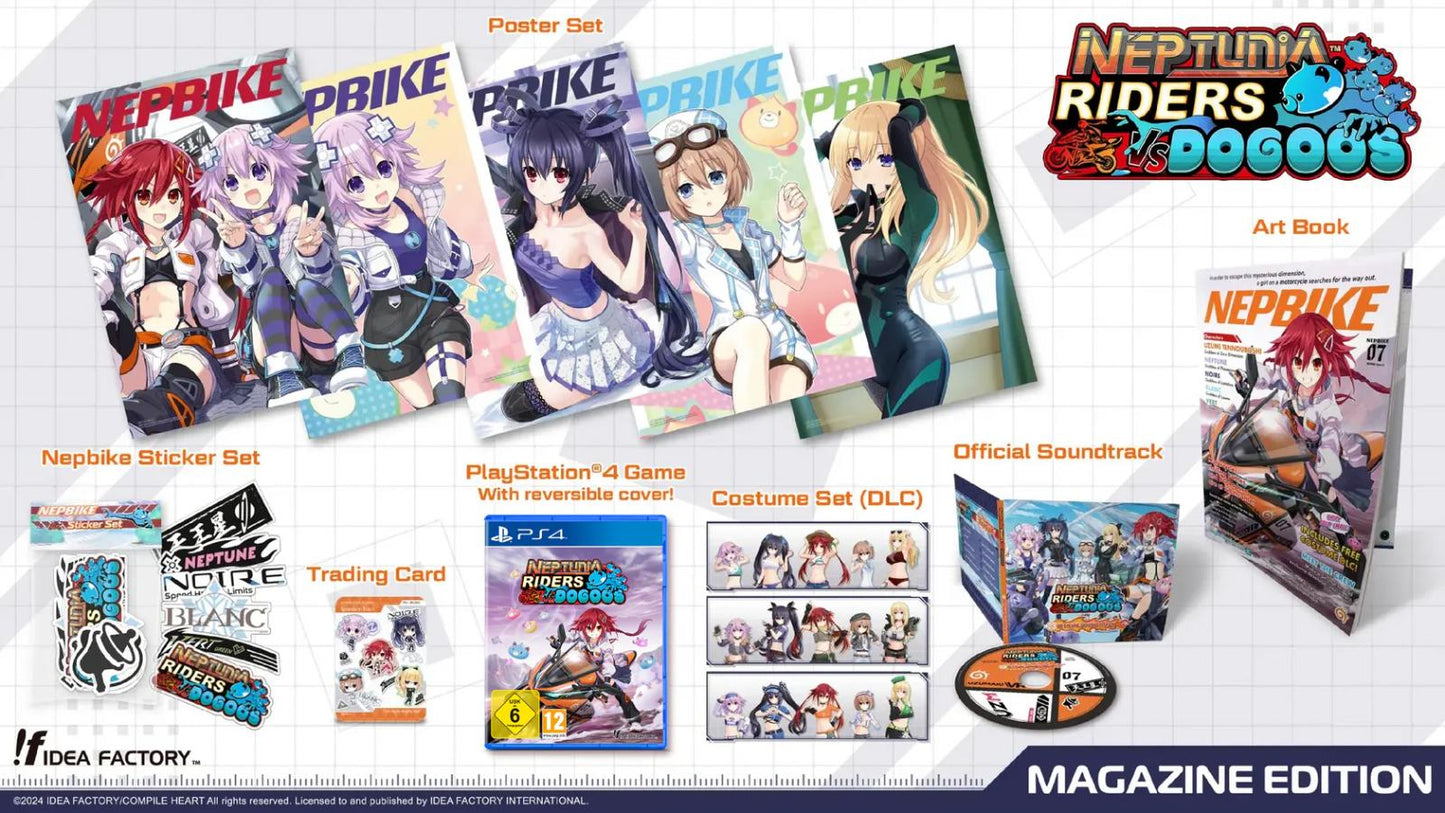 Neptunia Riders VS Dogoos [Magazine Edition] - PlayStation