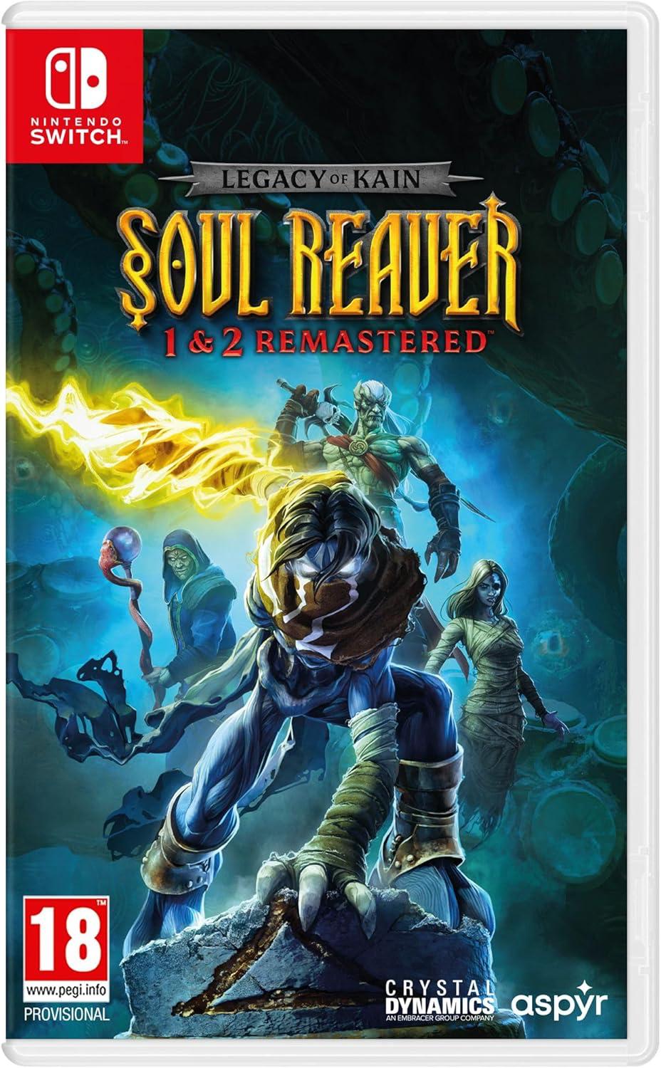 Legacy Of Kain Soul Reaver 1 & 2 Remastered - PAL Nintendo Switch [Import]