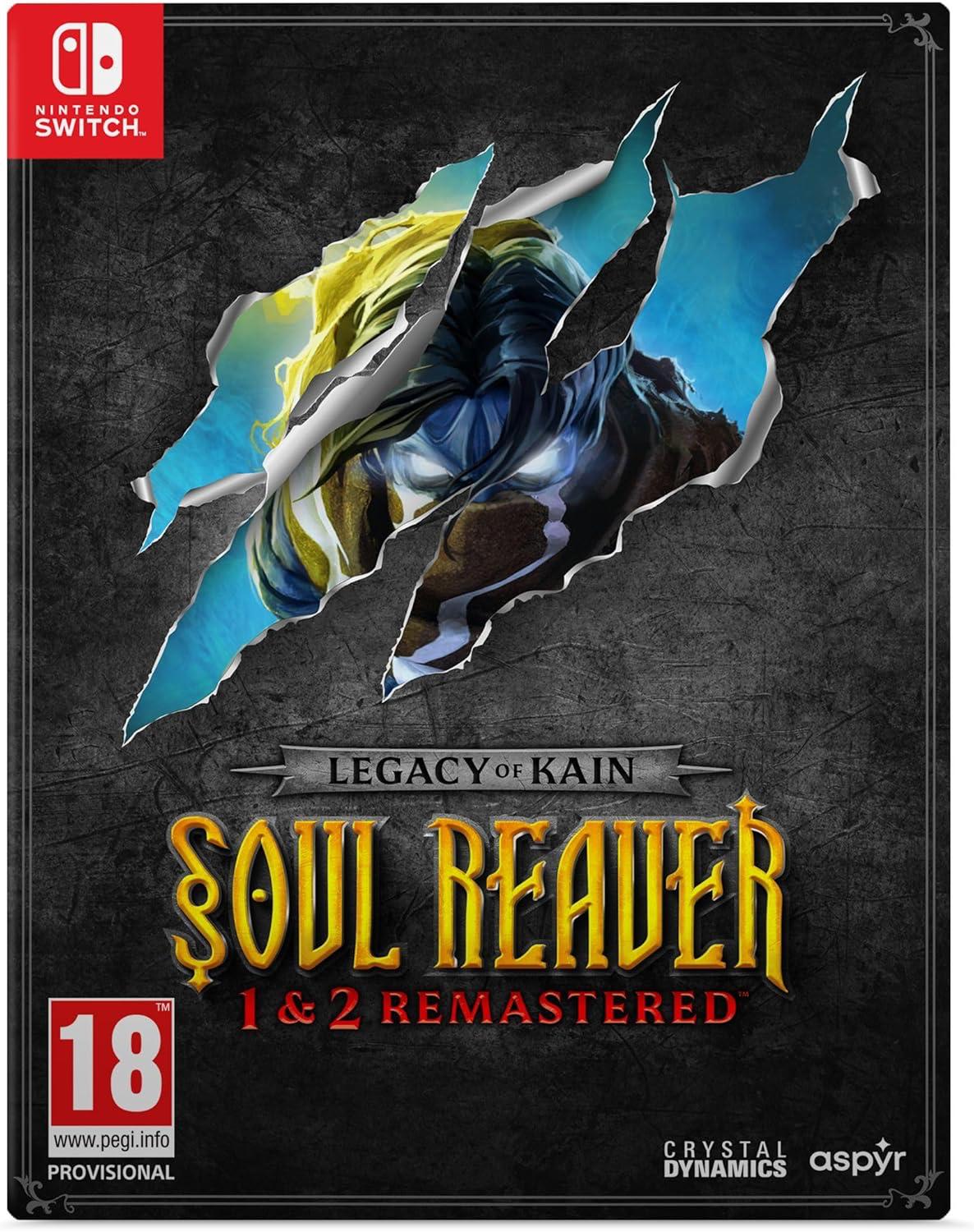 Legacy Of Kain: Soul Reaver 1 & 2 Remastered [Deluxe Edition] - PAL Nintendo Switch [Import]