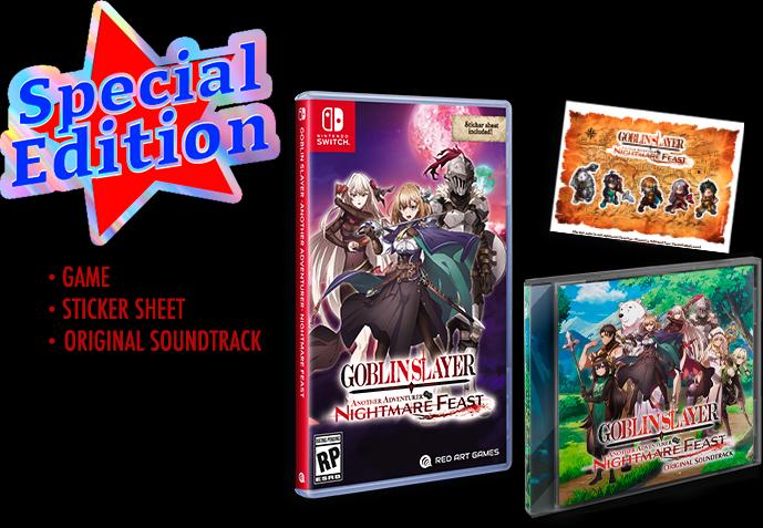 Goblin Slayer Another Adventurer Nightmare Feast Special Edition - Nintendo Switch