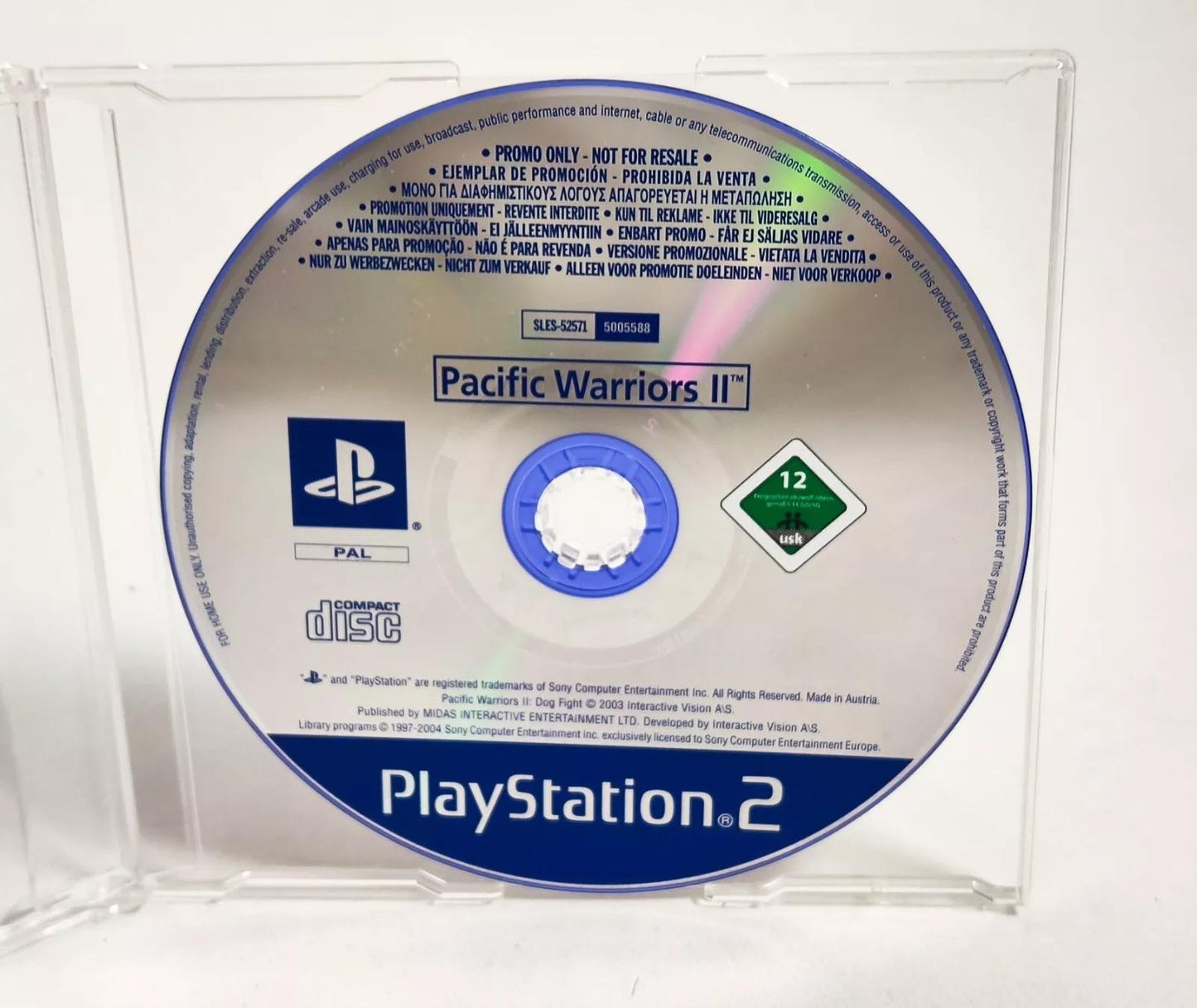 Pacific Warriors II [Not For Resale] - PAL Playstation 2 [Import]