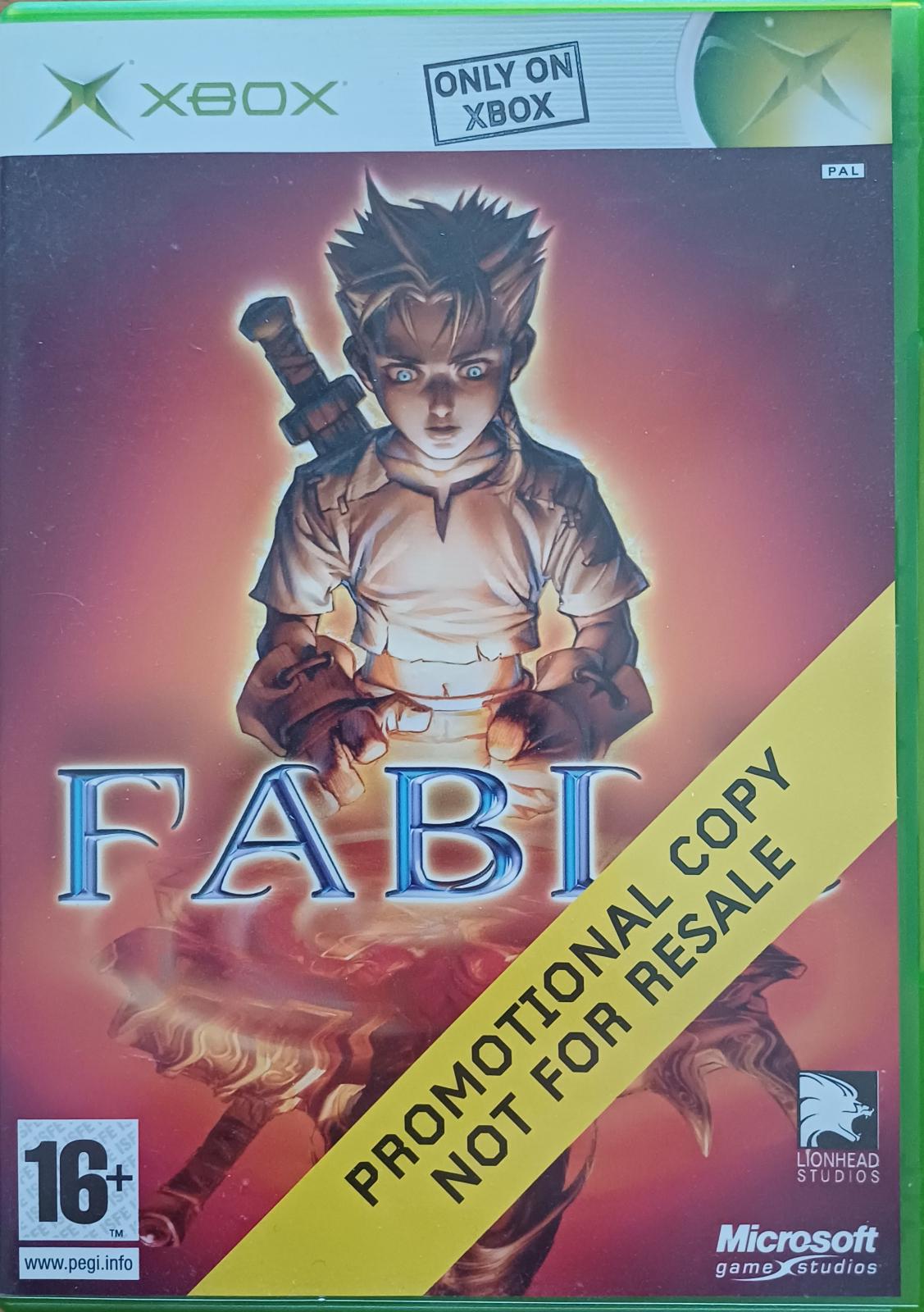 Fable [Not For Resale] - PAL Xbox [Import]