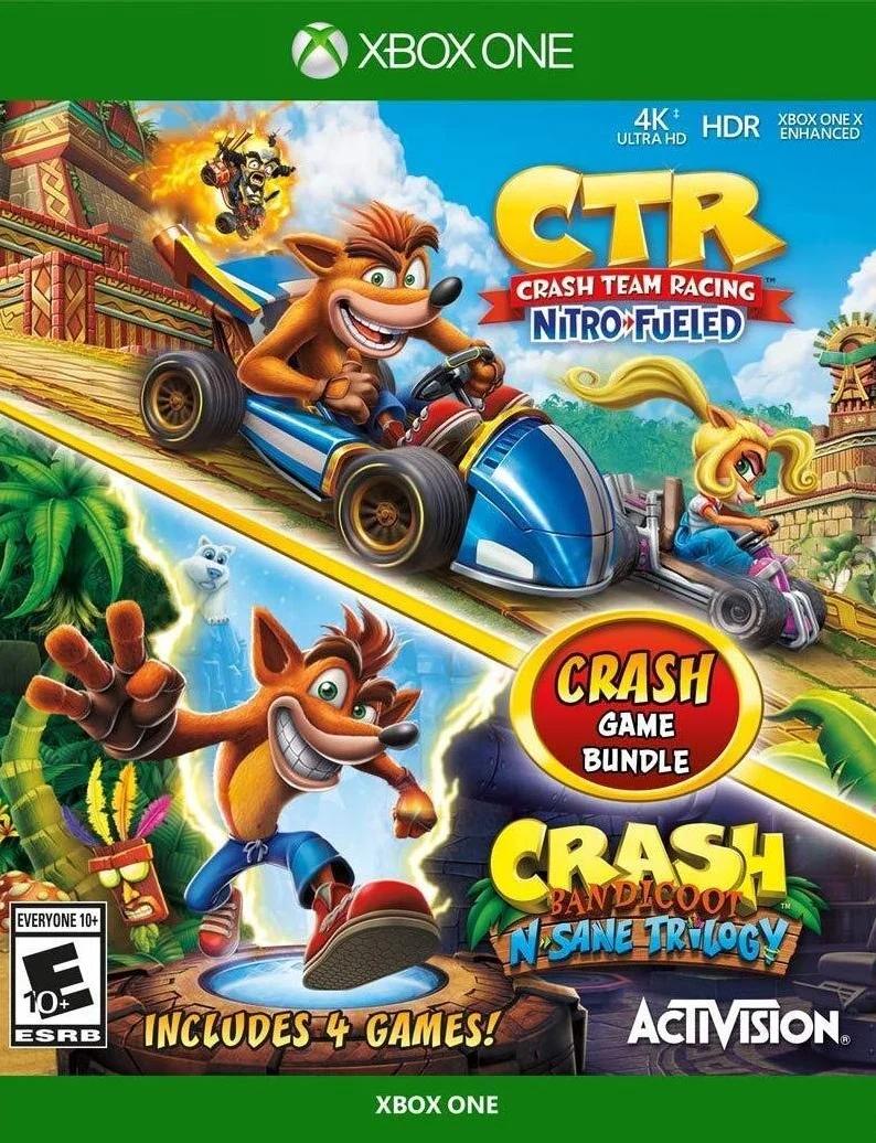 Crash Team Racing Nitro-Fueled + Crash Bandicoot N-Sane Trilogy Bundle - Xbox One