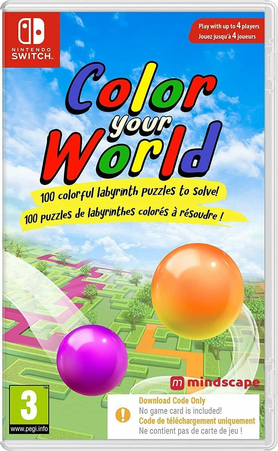 Color Your World [Code In Box] - PAL Nintendo Switch [Import]