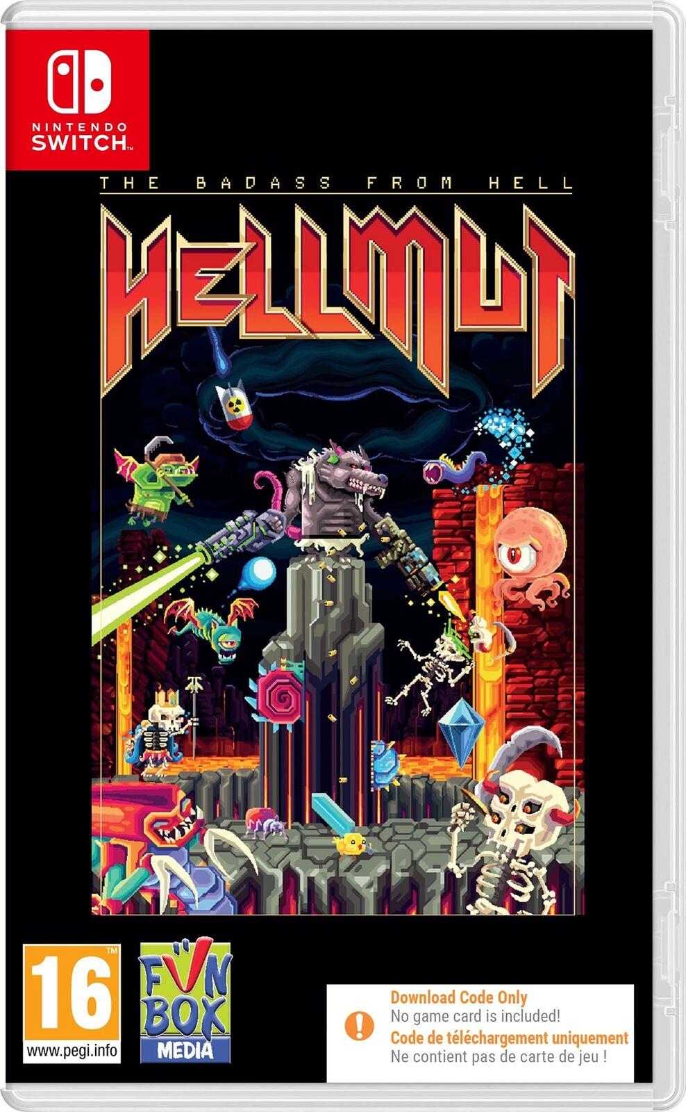 Hellmut: The Badass From Hell [Code In Box] - PAL Nintendo Switch [Import]