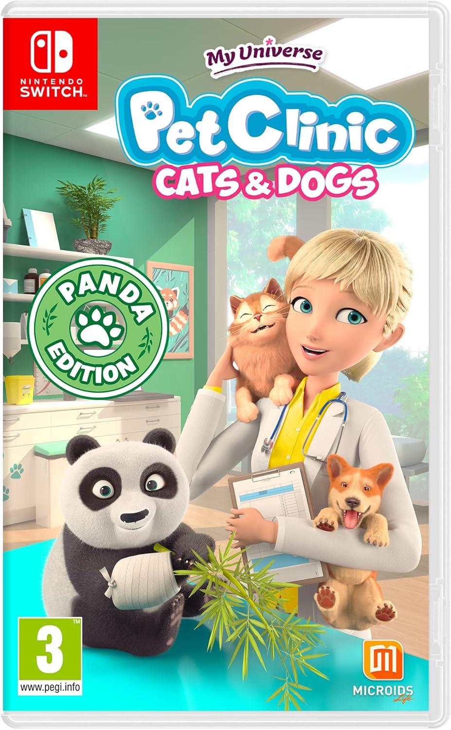 My Universe: Pet Clinic, Cats & Dogs [Panda Edition] - PAL Nintendo Switch [Import]