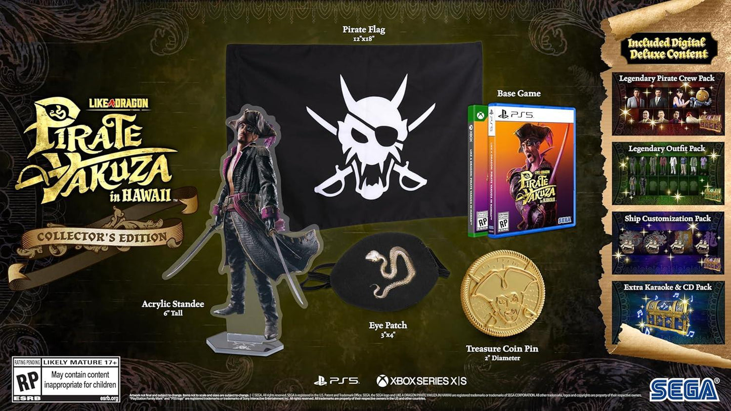 Like A Dragon: Pirate Yakuza In Hawaii [Collector's Edition] - Xbox Series X
