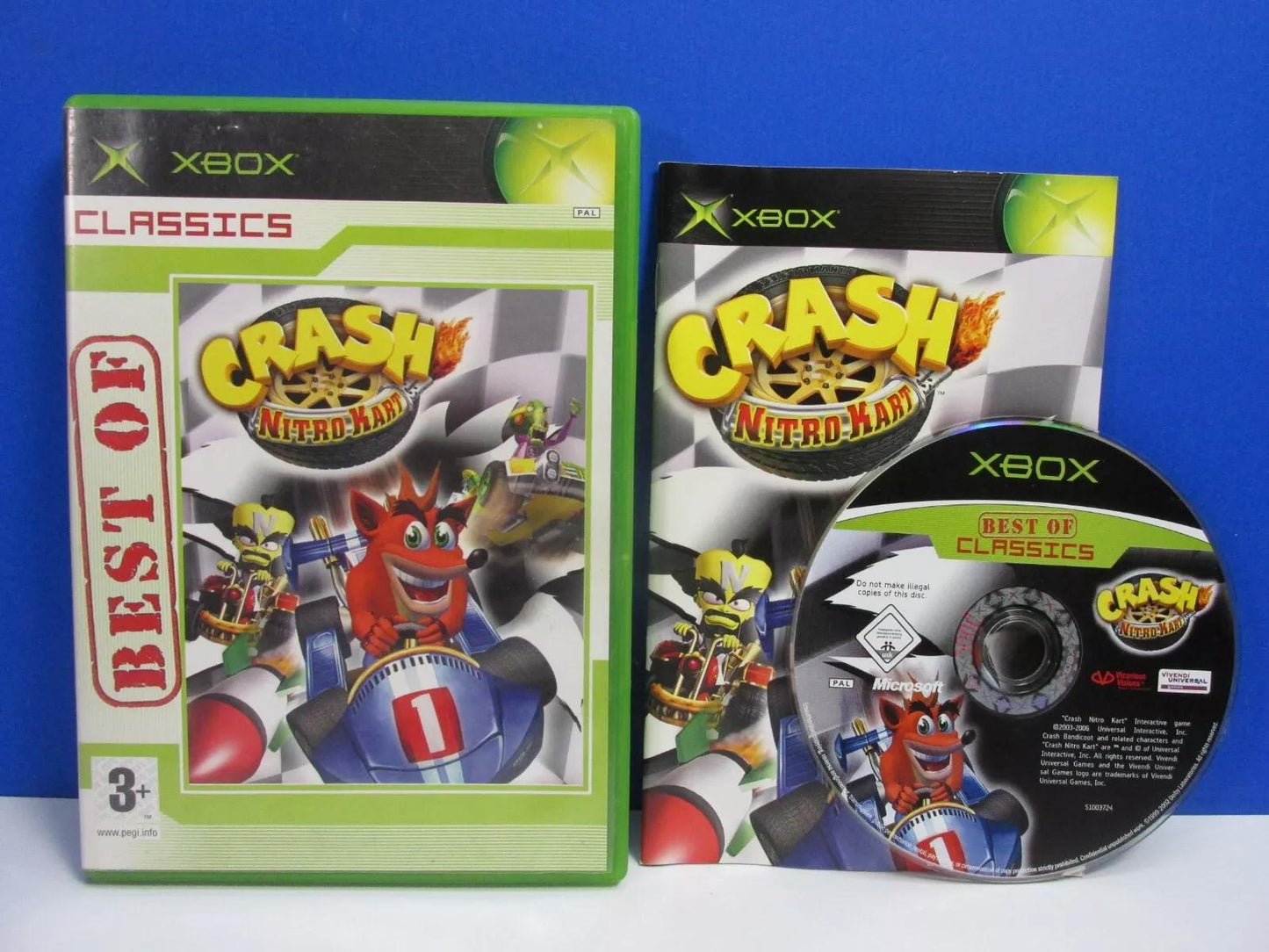 Crash Nitro Kart [Best Of Classics] - PAL Xbox [Import]