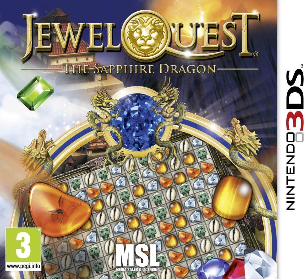 Jewel Quest: The Sapphire Dragon - PAL Nintendo 3DS [Import]