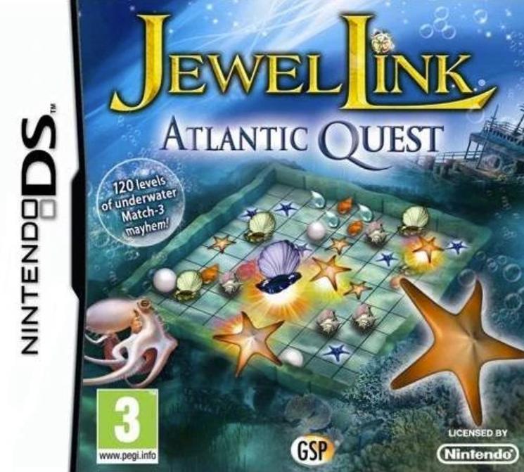 Jewel Link Altantic Quest - PAL Nintendo DS [Import]