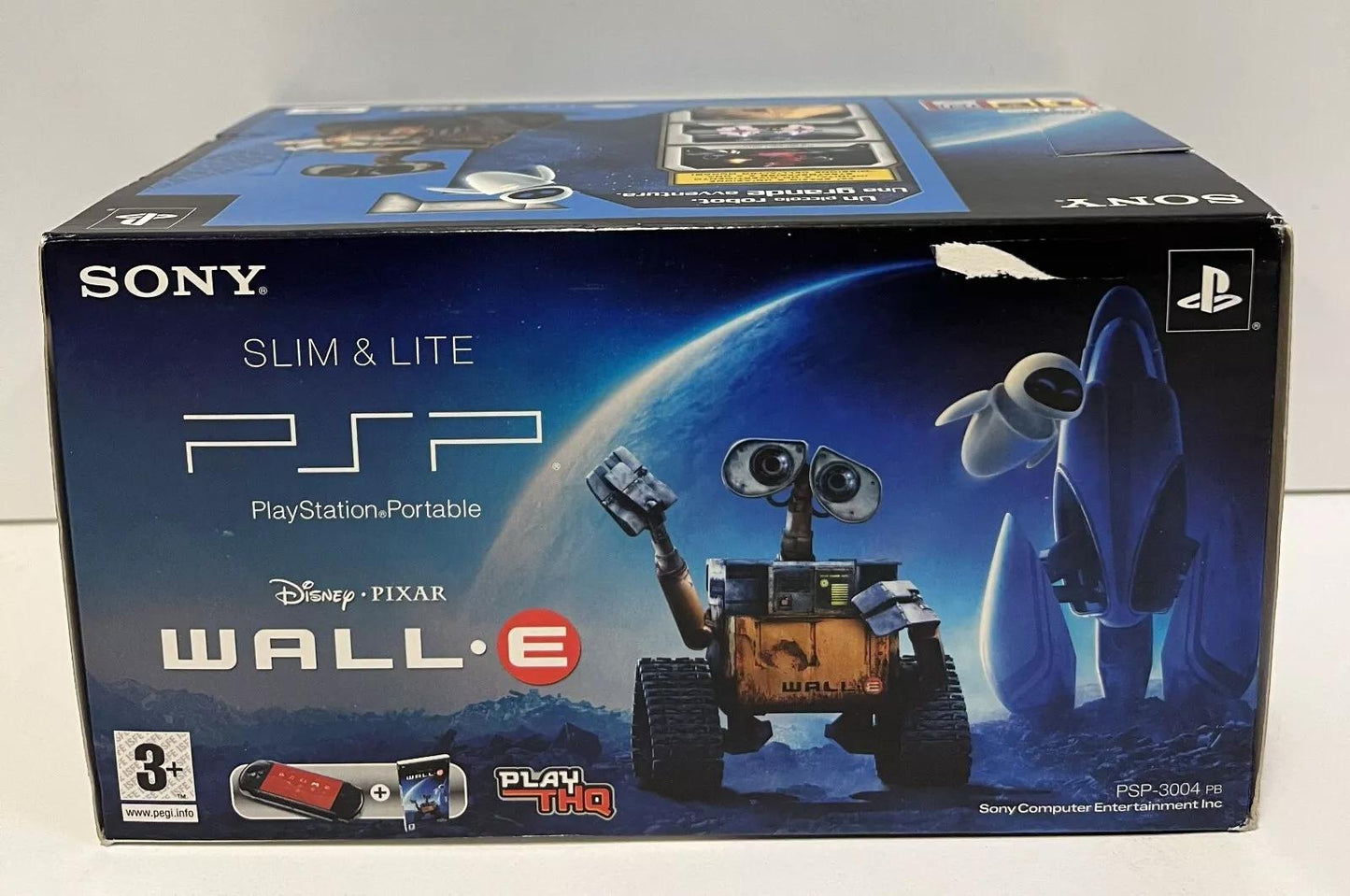 PSP-3004 PB Piano Black Wall-E Bundle - PAL Console [Import]