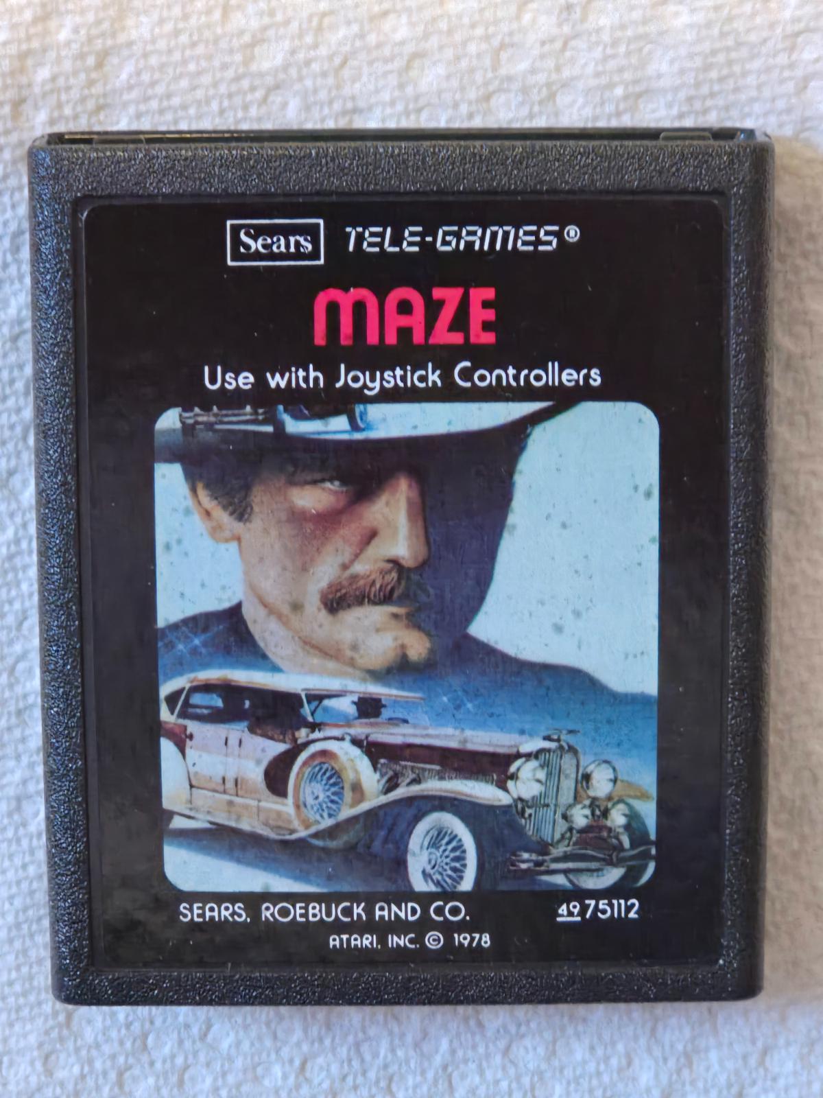 Maze [Telegames Picture Label] - Atari 2600