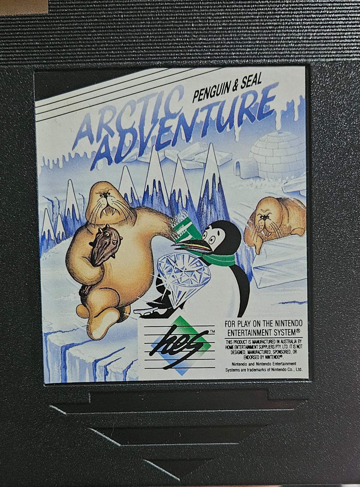 Arctic Adventure - PAL NES [Import]