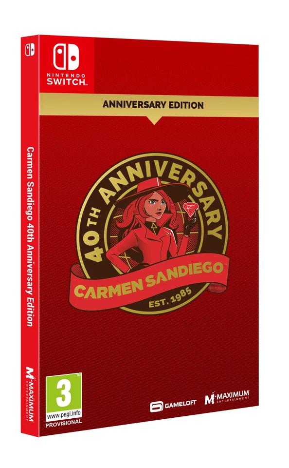 Carmen Sandiego 40th Anniversary Edition - PAL Nintendo Switch [Import]