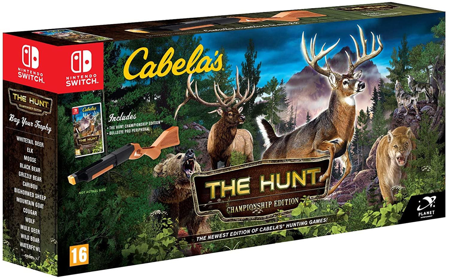 Cabela's The Hunt Championship Edition [Gun Bundle] - PAL Nintendo Switch [Import]
