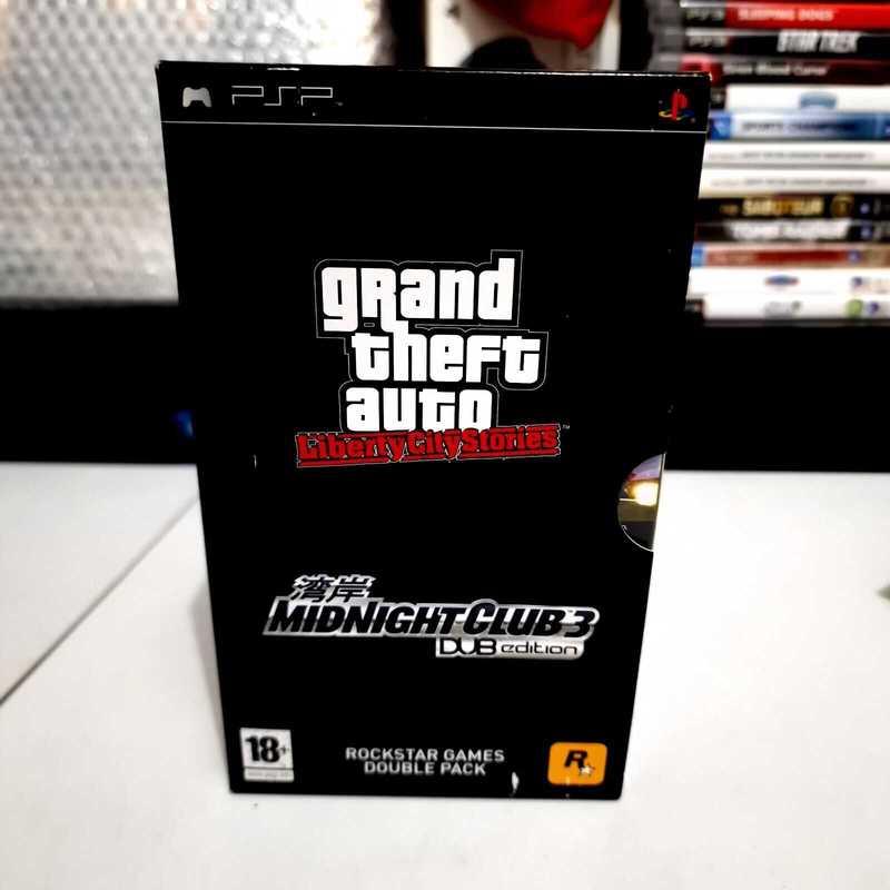 Grand Theft Auto Liberty City Stories & Midnight Club 3 DUB Edition - PAL PSP [Import]