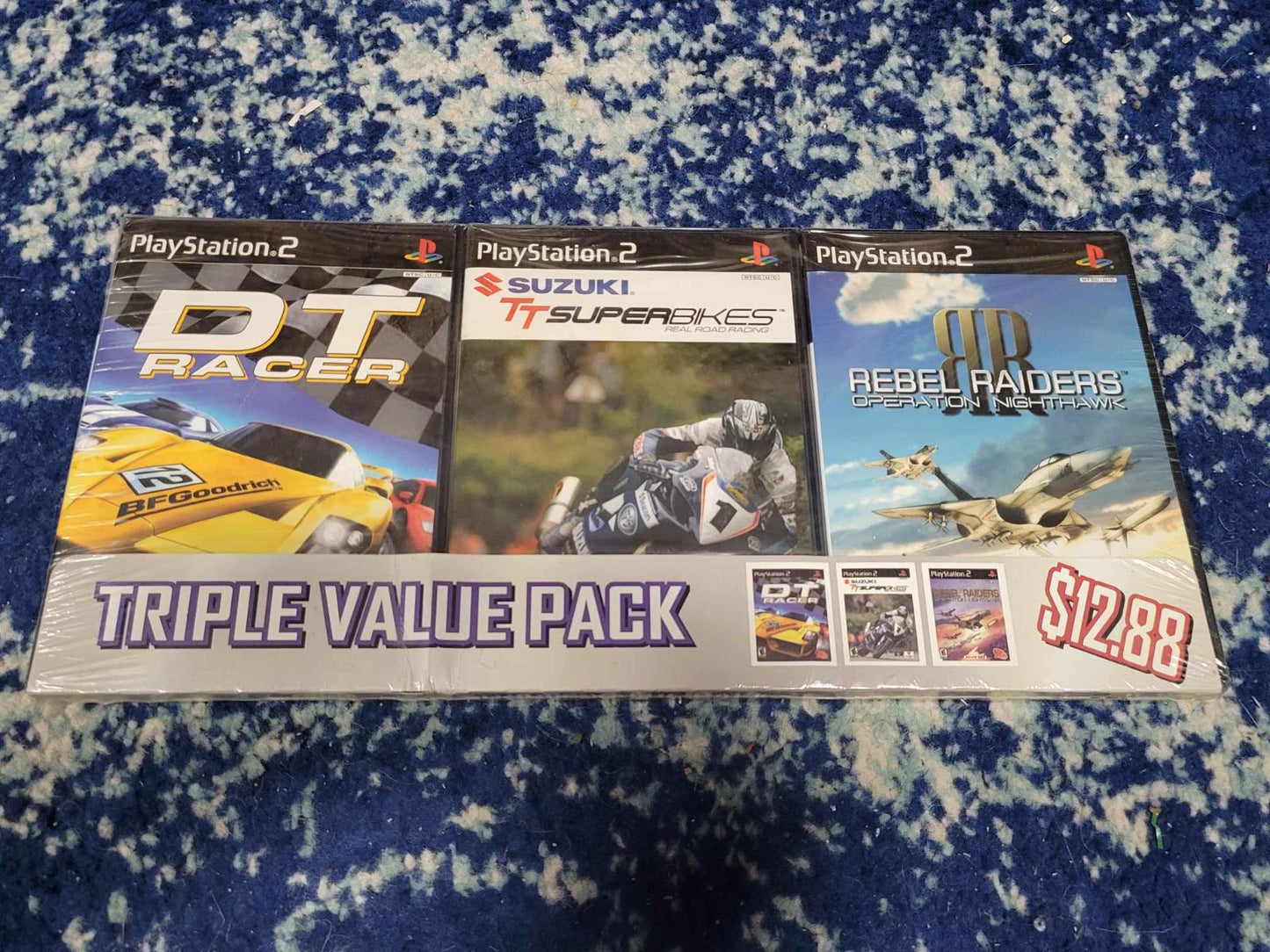Triple Value Pack [DT Racer, Suzuki TT Superbikes, Rebel Raider] - PlayStation 2
