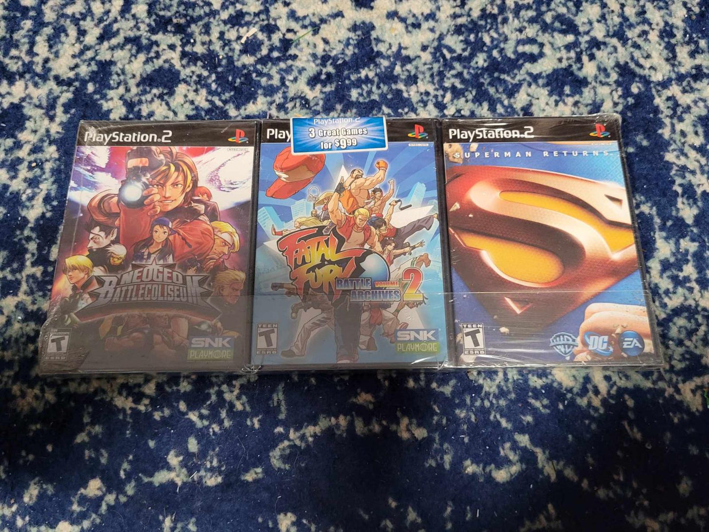 Super Value Pack [Neo Geo Battle Coliseum, Fatal Fury 2, Superman Returns] - PlayStation 2