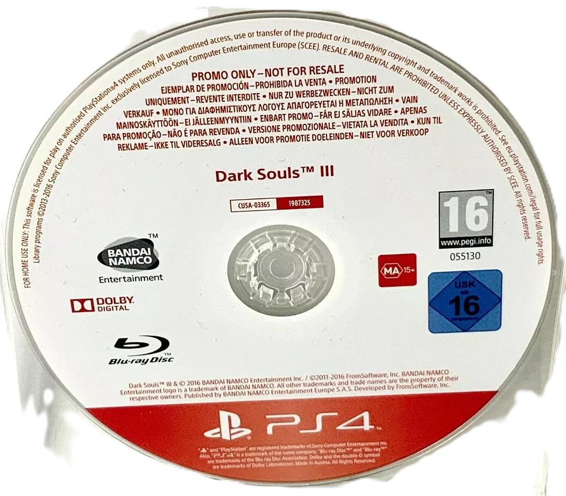 Dark Souls III [Not For Resale] - PAL Playstation 4 [Import]