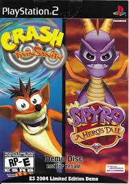 Crash Twinsanity & Spyro A Hero's Tail Demo [E3 2004 Limited Edition] - PlayStation 2