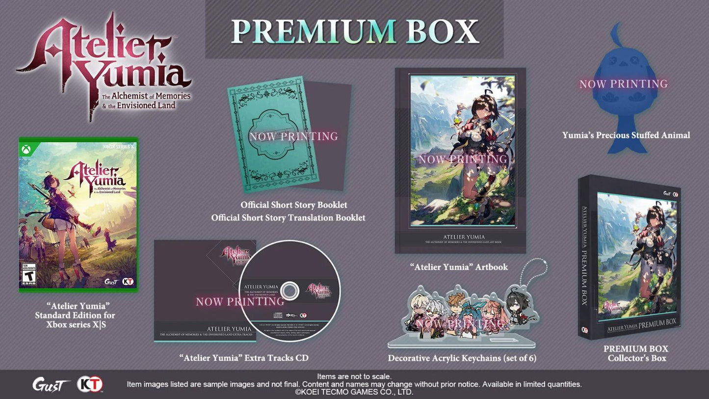 Atelier Yumia: The Alchemist Of Memories & The Envisioned Land [Premium Box] - Xbox Series X