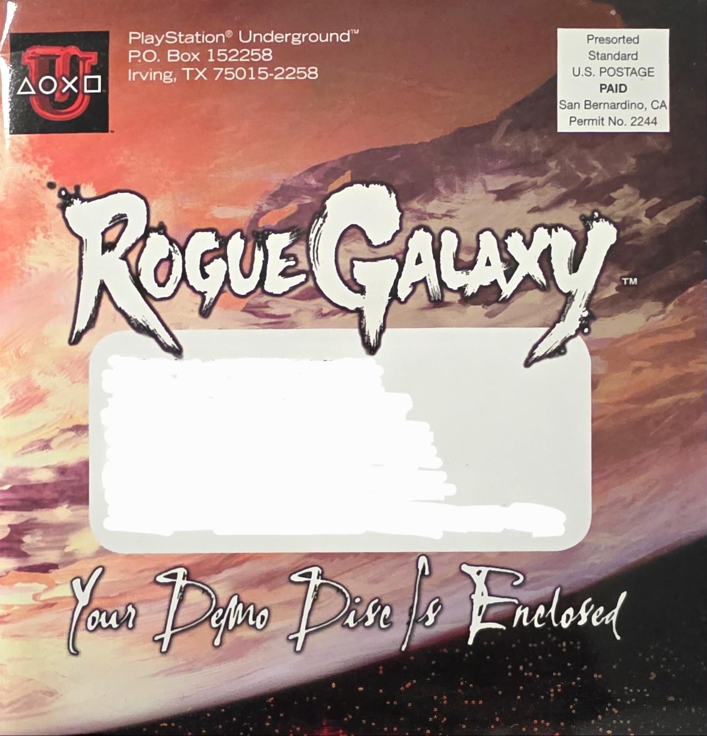 Rogue Galaxy [Demo] - PlayStation 2