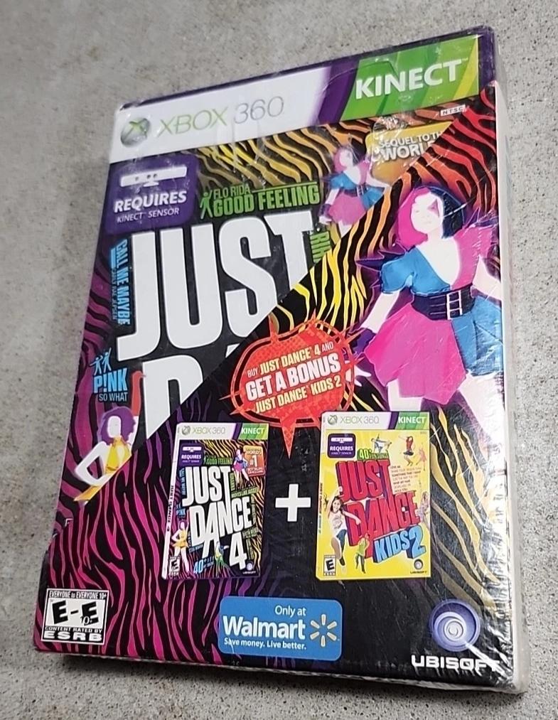 Just Dance 4 & Just Dance Kids 2 Bundle - Xbox 360