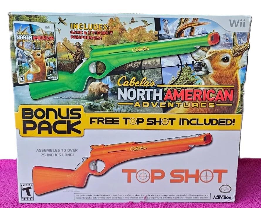 Cabela's North American Adventures [Gun Bundle + Bonus Pack] - Wii