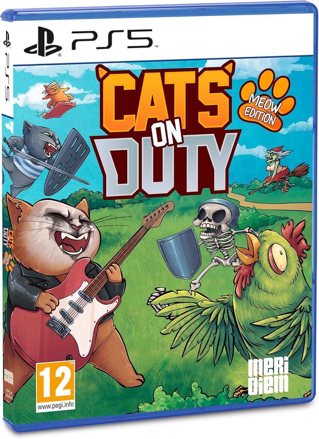 Cats On Duty [Meow Edition] - PAL Playstation 5 [Import]