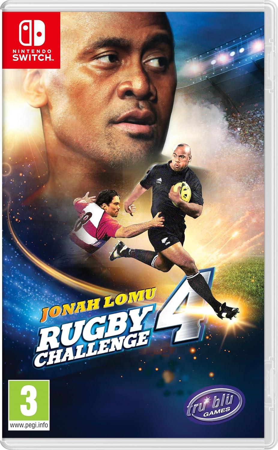 Jonah Lomu Rugby Challenge 4 - PAL Nintendo Switch [Import]