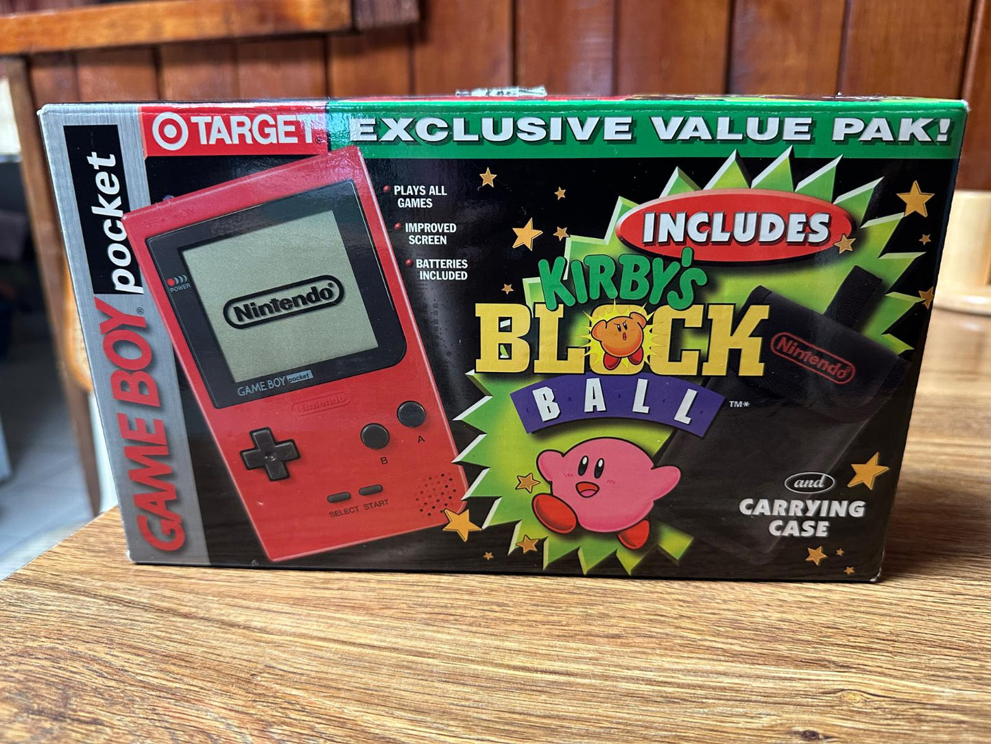 Game Boy Pocket Red [Target Kirby Value Pak] - Game Boy