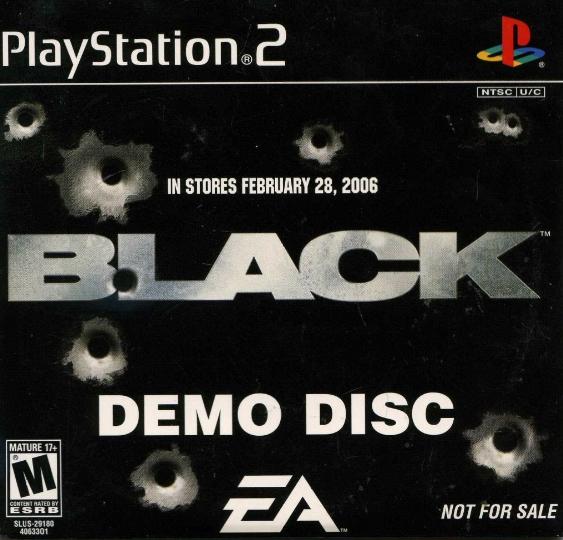 Black [Demo Disc] - Playstation 2