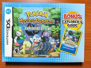 Pokemon Mystery Dungeon: Explorers of Time [Bonus Explorers Guide] - Nintendo DS