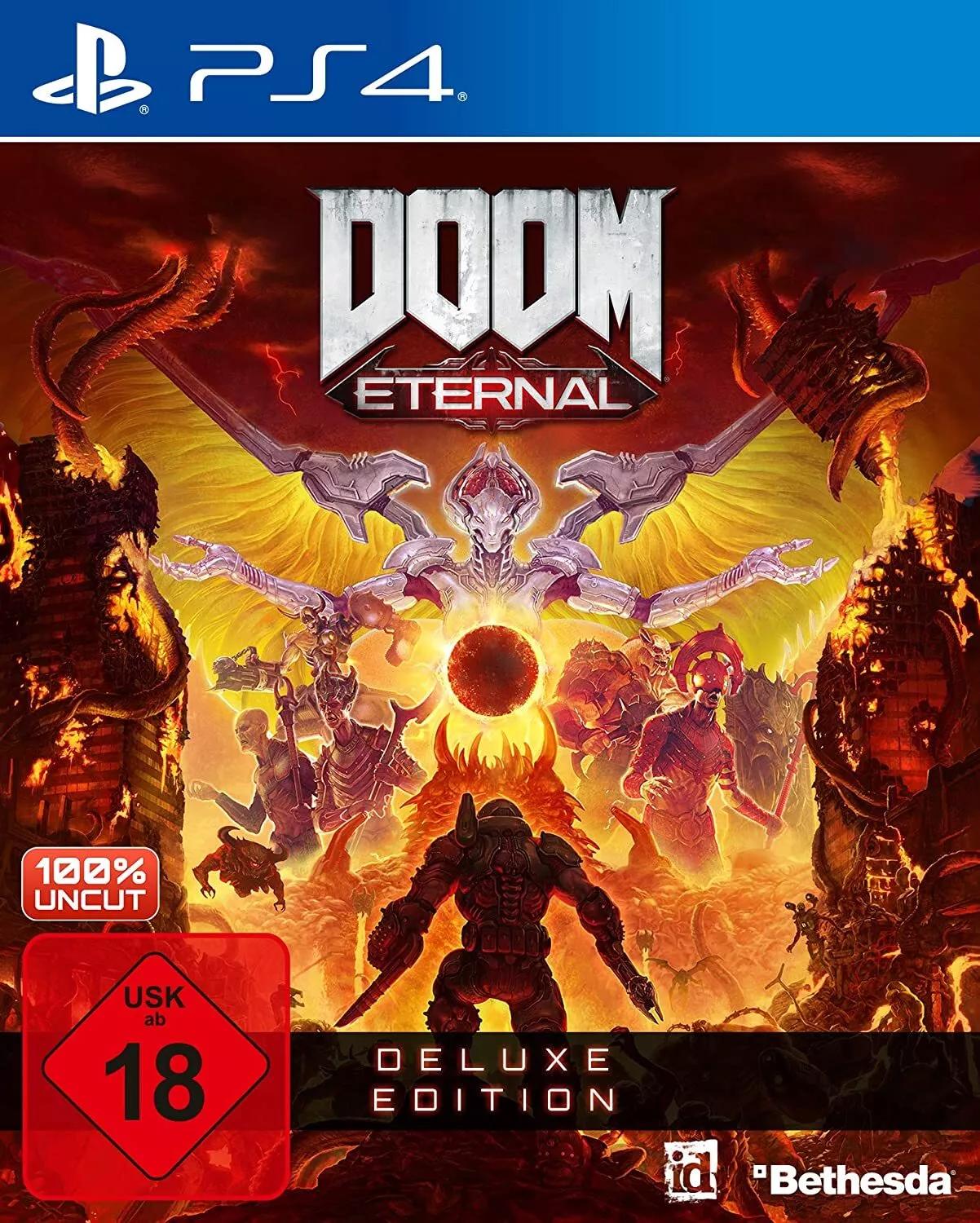 Doom Eternal [Deluxe Edition] - PAL Playstation 4 [Import]