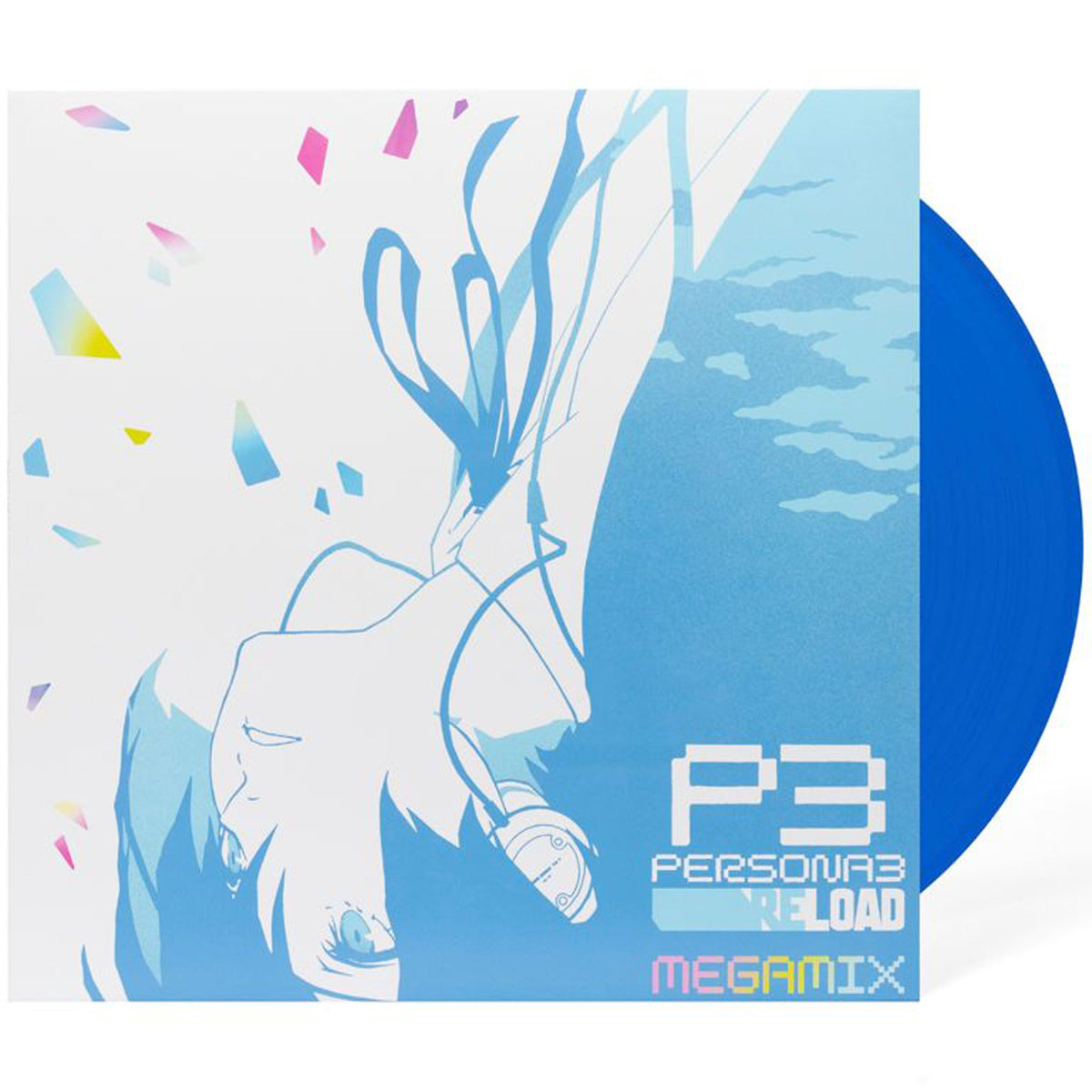 Persona 3 Reload 1xLP MEGAMIX Blue Variant Vinyl (New) - Soundtrack