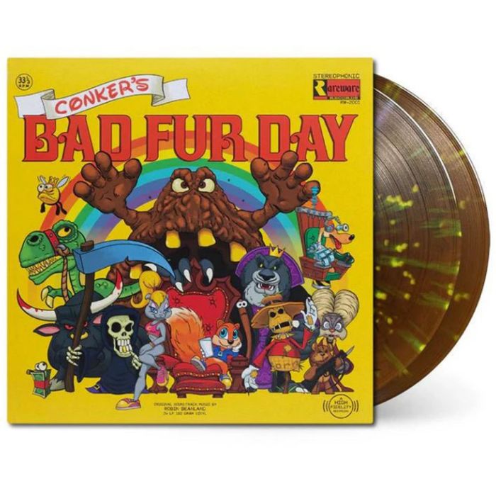 Conker's Bad Fur Day (Reissue) 2xLP Vinyl (New) - Soundtrack
